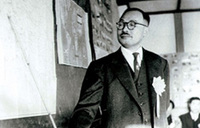 Speaking on “Acupuncture and Moxibustion in Germany and France” after his return to Japan (1955)