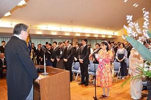 Graduation ceremony: spreading wings for new beginnings